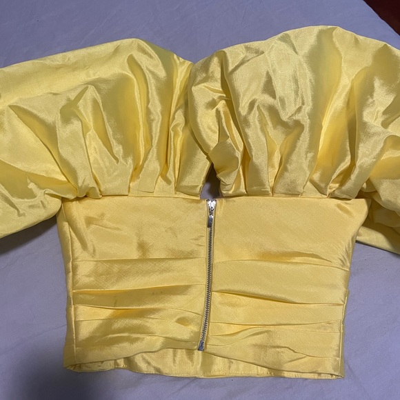 Bright butter yellow Rozie corset 🍋 - Picture 8 of 11